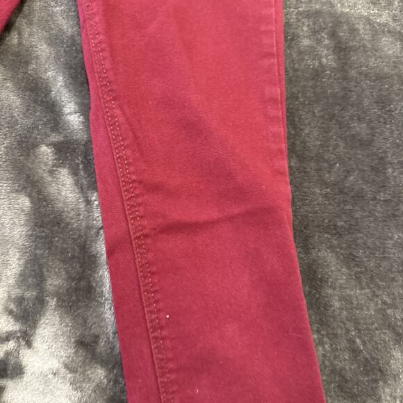 Old Navy The Rockstar Super Skinny Red Jeans, Size 2 Jegging - Picture 4 of 16